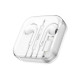 Навушники HOCO M1 Max crystal earphones for iP with mic White