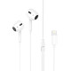 Навушники HOCO M1 Max crystal earphones for iP with mic White