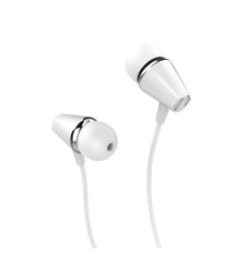 Навушники HOCO M34 honor music universal earphones with microphone White