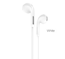 Навушники HOCO M39 Rhyme sound earphones with microphone White