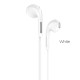 Навушники HOCO M39 Rhyme sound earphones with microphone White