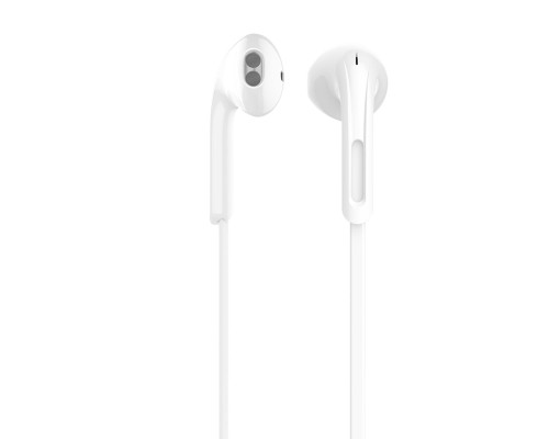 Навушники HOCO M39 Rhyme sound earphones with microphone White