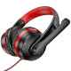 Навушники HOCO W103 Magic tour gaming headphones Red