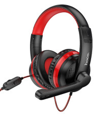 Навушники HOCO W103 Magic tour gaming headphones Red