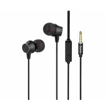 Навушники HOCO M51 Proper sound universal earphones with mic Black