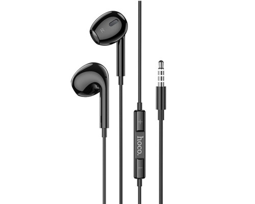 Навушники HOCO M1 Max crystal earphones with mic Black