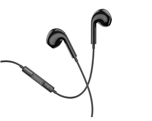 Навушники HOCO M1 Max crystal earphones with mic Black