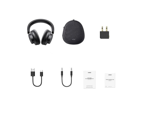 Навушники UGREEN HP106 HiTune Max3 Hybrid Active Noise-Cancelling Headphones (Black)