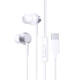 Навушники Baseus Encok CZ11 Wired Earphones Moon White