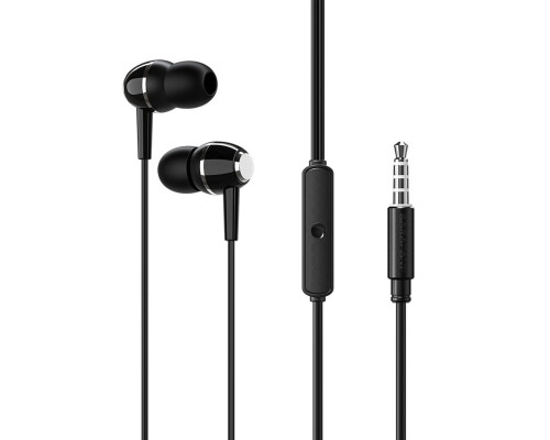 Навушники BOROFONE BM36 Acura Universal earphones with mic Black