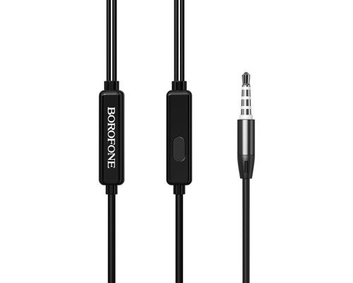 Навушники BOROFONE BM35 Farsighted universal earphones with mic Red