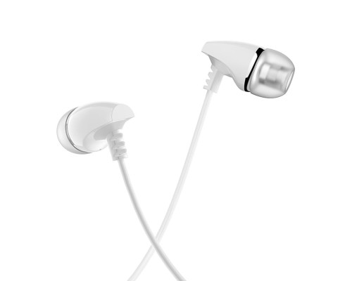 Навушники BOROFONE BM25 Sound edge universal earphones with mic White