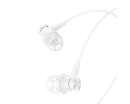 Навушники BOROFONE BM67 Talent universal earphones with mis White