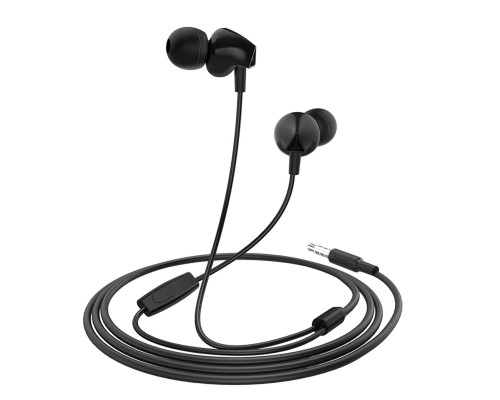 Навушники HOCO M60 Perfect sound universal earphones with mic Black