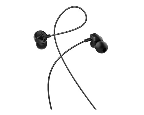 Навушники HOCO M60 Perfect sound universal earphones with mic Black