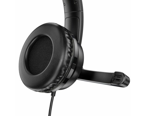 Навушники HOCO W103 Magic tour gaming headphones Black