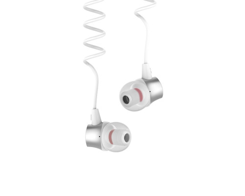 Навушники HOCO M51 Proper sound universal earphones with mic White