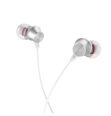 Навушники HOCO M51 Proper sound universal earphones with mic White