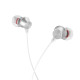 Навушники HOCO M51 Proper sound universal earphones with mic White