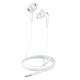 Навушники BOROFONE BM80 Pro Elegant wire-controlled earphones with microphone White