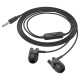 Навушники BOROFONE BM72 Majestic universal earphones with microphone Black