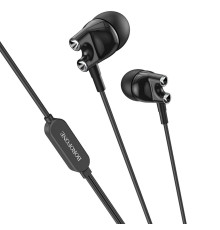 Навушники BOROFONE BM72 Majestic universal earphones with microphone Black