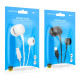 Навушники BOROFONE BM77 Type-C Delicious universal digital earphones with microphone White