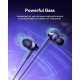 Навушники Baseus Encok CZ11 Wired Earphones Cluster Black