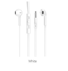 Навушники BOROFONE BM23 Bright sound universal earphones with mic White