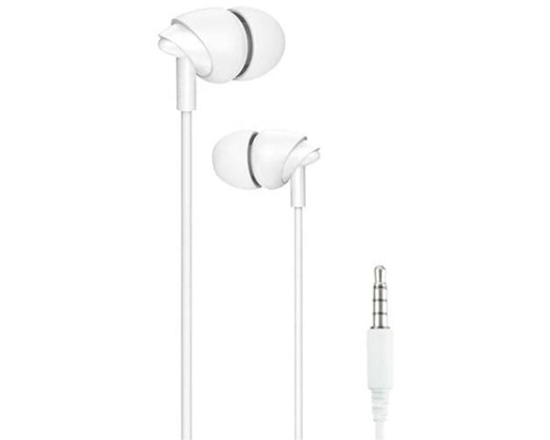 Навушники Usams EP-39 In-ear Plastic Earphone 1.2M White