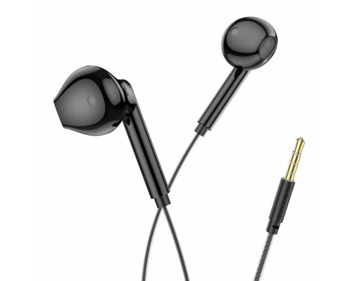 Навушники BOROFONE BM63 Melodic wire-controlled earphones with mic Black