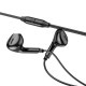 Навушники BOROFONE BM71 Light song universal earphones with mic Black