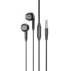 Навушники BOROFONE BM71 Light song universal earphones with mic Black