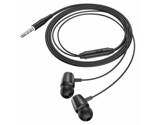 Навушники HOCO M88 Graceful universal earphones with mic Black