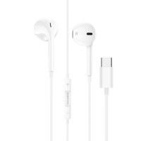 Навушники BOROFONE M80 Magnificent Type-C wire-controlled digital earphones with microphone White