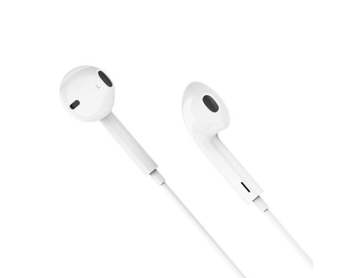 Навушники BOROFONE M80 Magnificent Type-C wire-controlled digital earphones with microphone White