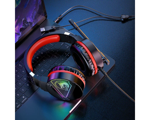 Навушники HOCO W104 Drift gaming headphones Red