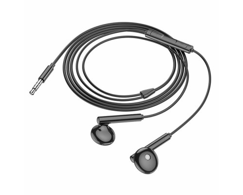 Навушники BOROFONE BM82 Art music digital earphones with mic Black