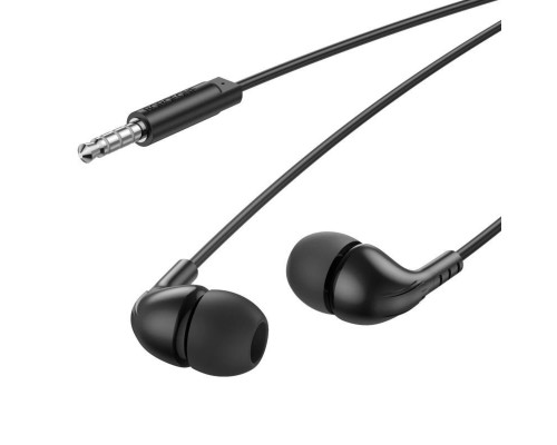 Навушники BOROFONE BM83 Craft universal earphones with mic Black