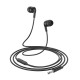 Навушники BOROFONE BM83 Craft universal earphones with mic Black