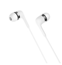 Навушники BOROFONE BM39 Refined chant universal earphones with mic White