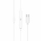 Навушники BOROFONE BM60 Type-C Original series digital earphones White