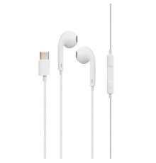 Навушники BOROFONE BM60 Type-C Original series digital earphones White