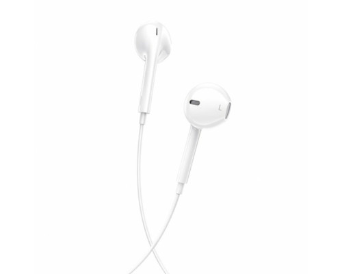 Навушники BOROFONE BM60 Type-C Original series digital earphones White