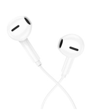 Навушники BOROFONE BM71 Light song universal earphones with mic White