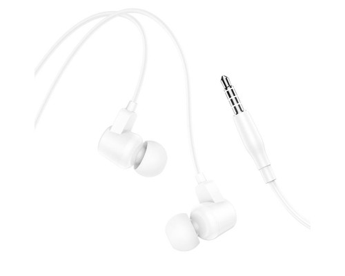 Навушники BOROFONE BM64 Goalant universal earphones with mic White