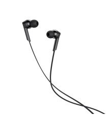 Навушники HOCO M72 Admire universal earphones with mic Black