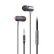 Навушники CHAROME A6 Red Dot Universal Earphone with Mic Black