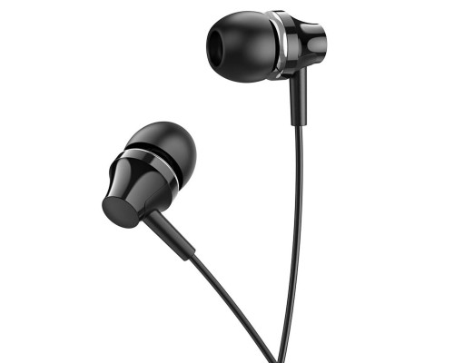 Навушники BOROFONE BM74 Singer universal earphones with microphone Black