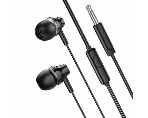 Навушники BOROFONE BM74 Singer universal earphones with microphone Black